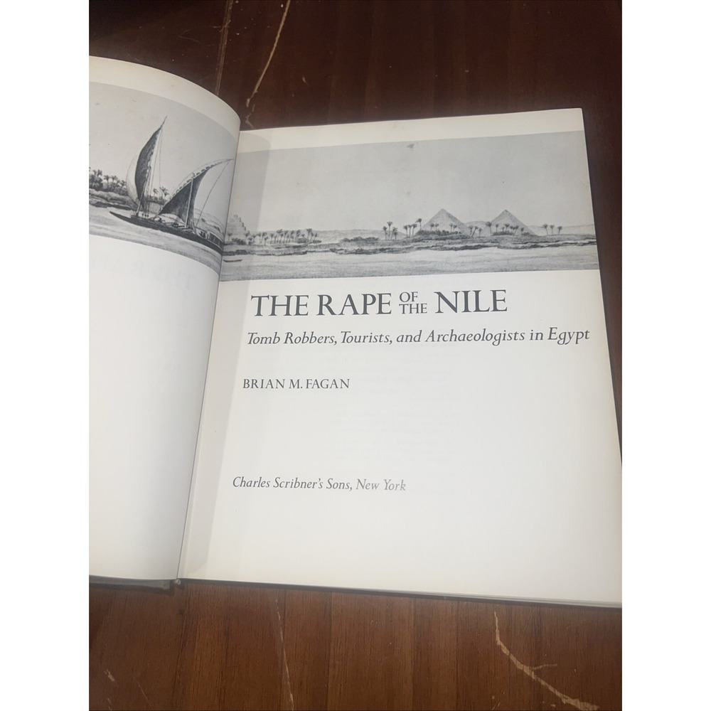 The Rape Of The Nile -Tomb Robbers, Tourists, and Archaeologists in Egypt HC‎ DJ - Picture 2 of 7